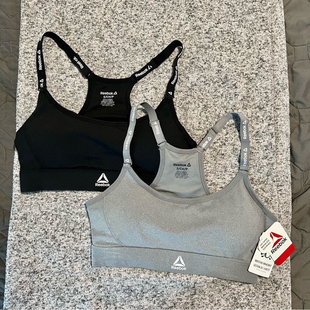 NWT Reebok Sport Bras -Pair